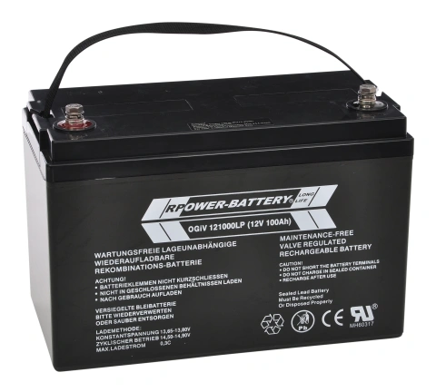 Baterie AGM Longlife 10-12 ani OGIV 12V/106Ah RPower (C20)