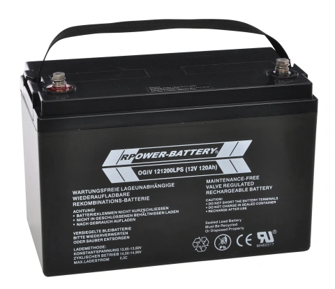Baterie AGM Longlife 10-12 ani OGIV 12V/124Ah RPower (C20)