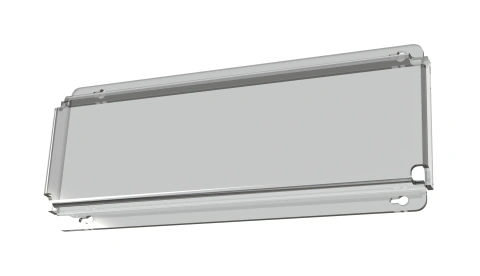 Protect.minge plexiglas lxwxd=415x171x31mm,ptr.KB incastrat