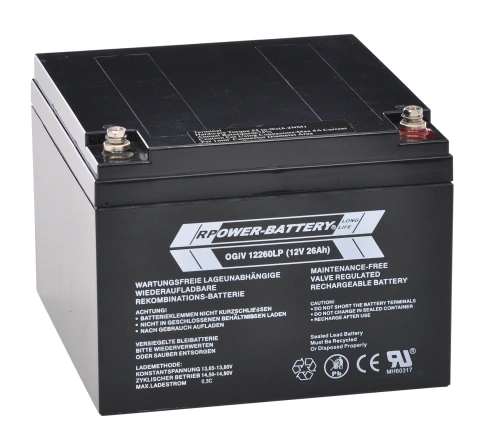 Baterie set 216V 18 buc. Longlife OGIV 12V/33Ah incl.cabluri