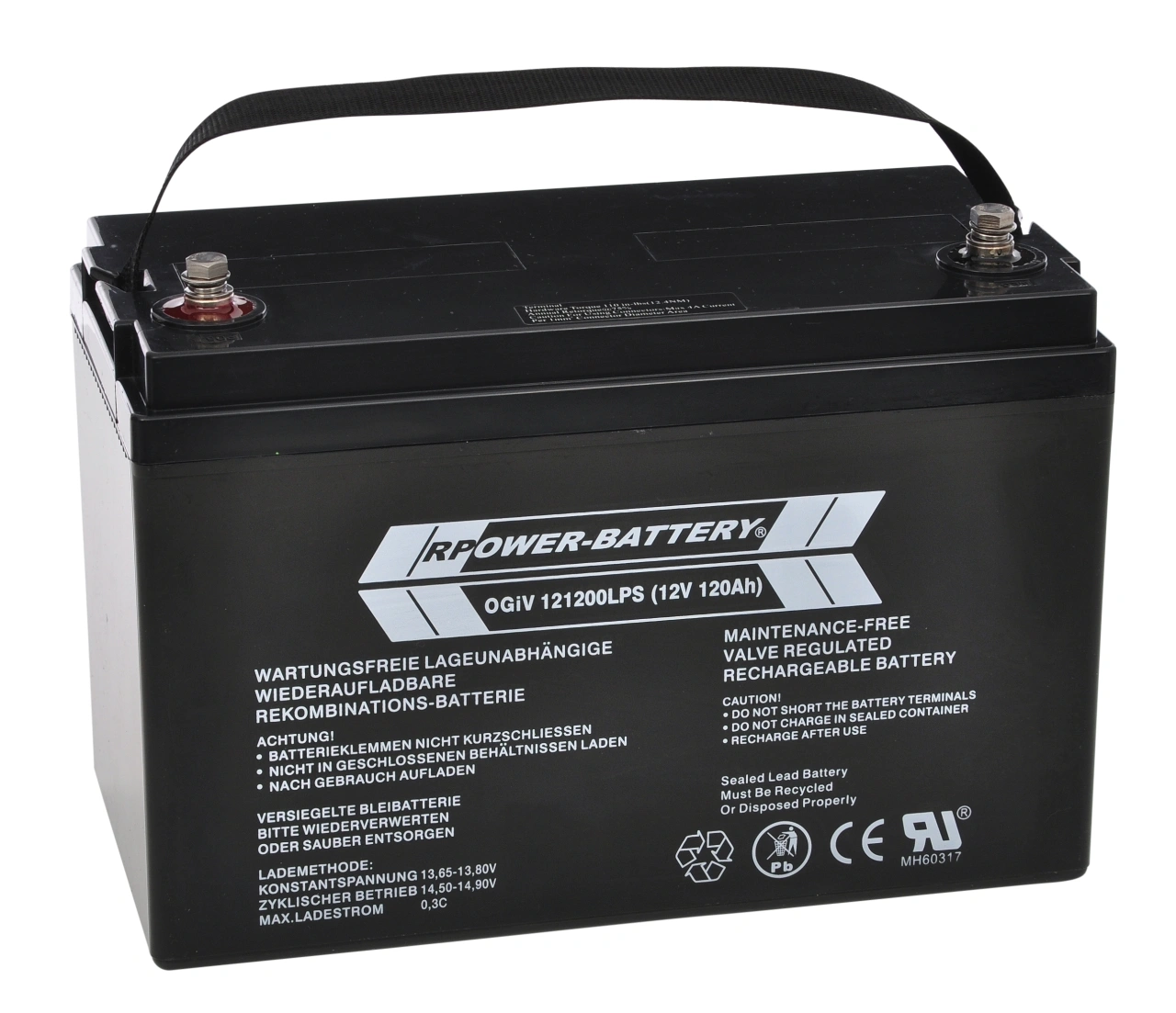 Baterie set 18 buc. Longlife OGIV 12V/124Ah incl.cabluri