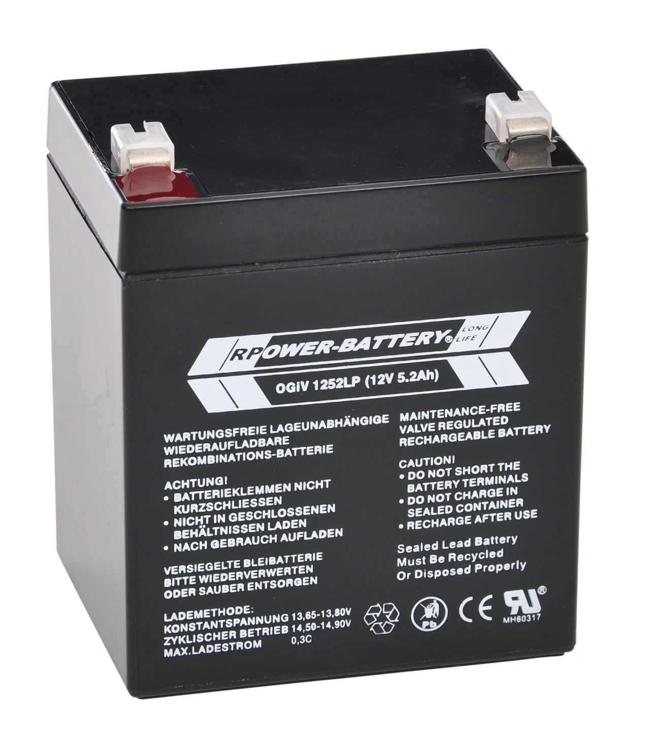 Set baterii OGIV 12V/5,2Ah