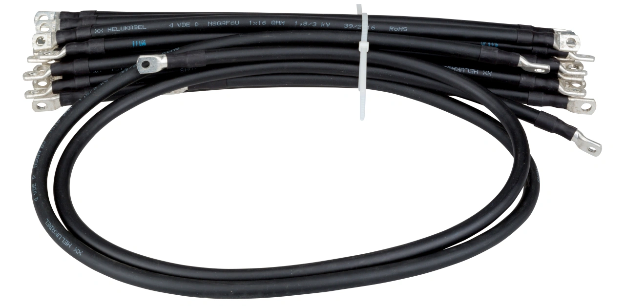 Conectare baterii set ptr.CPS 33-55Ah and 60-75Ah on rack