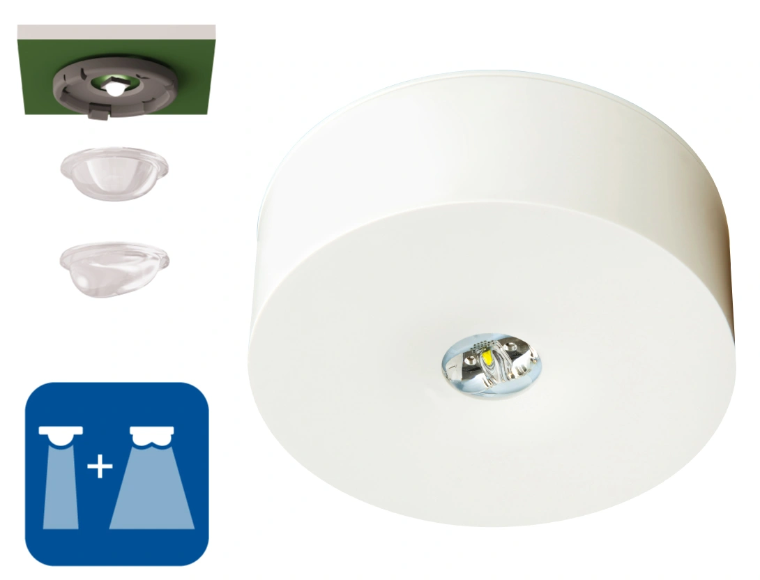 Corp de il. de urgență IL Autotest 1x3W ERT-LED 3h 230V AC