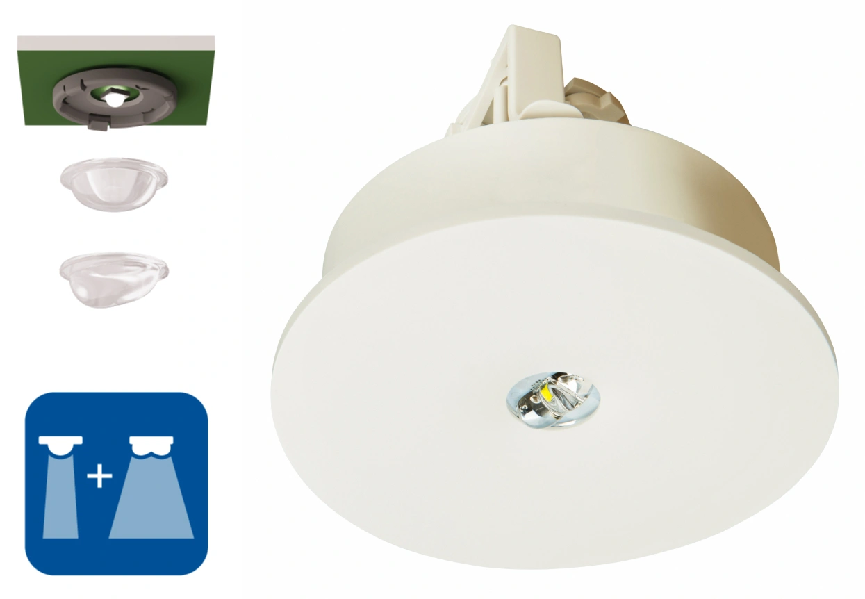 Corp de iluminat de urgență IL 1x3W ERT-LED 230V alb