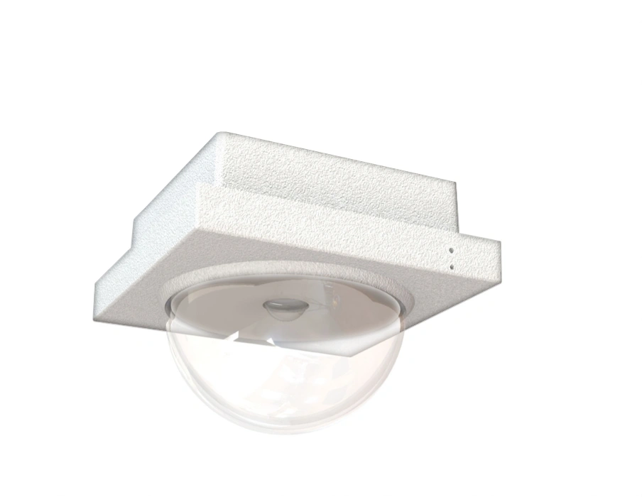 IP65 carcasa ptr.IL tavan mounted C.il., alb, IK10