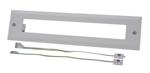 cadru MONTARE KE si KX-opal, decupaj mare + buton de test
