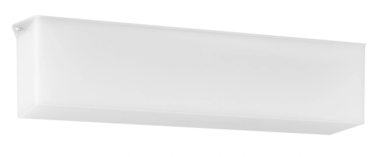 High opal ceiling cover for emergency luminaire design KWI