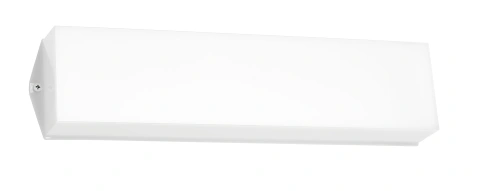 Flat opal wall cover for emergency luminaire design KWI