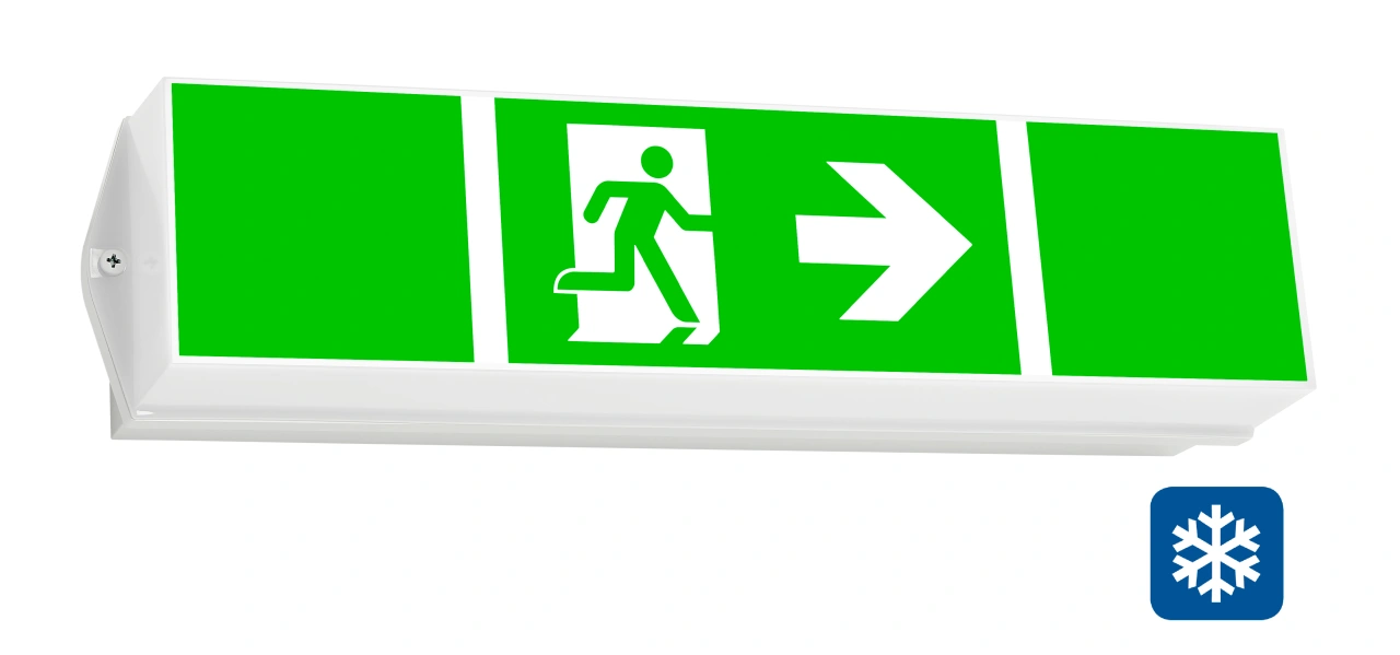 Emergency luminaire KWI Wireless 4x1W ERTLED 3h 230V wall TT