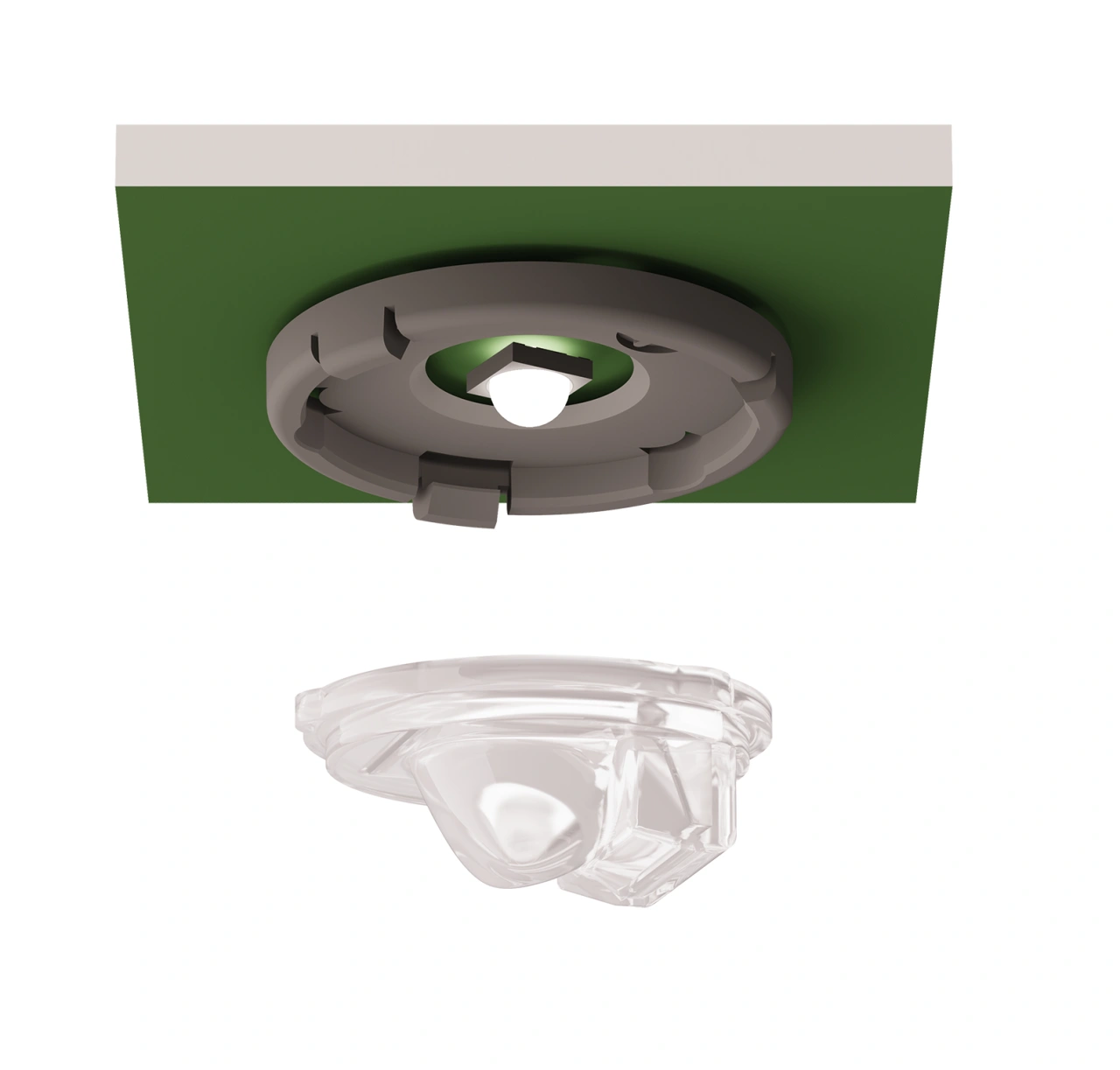 set 4 Lentile schimbabile Iluminare asimetrică