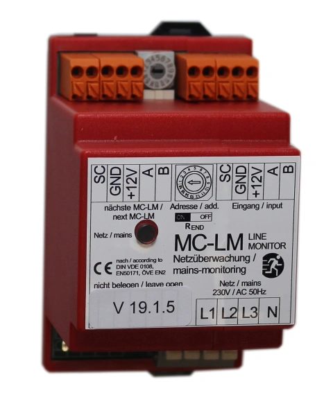 MONITOR LINIE (3-faze cu conectare bus pentru Multi-Control