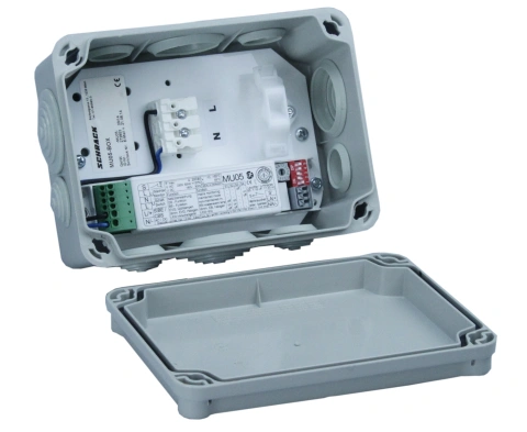 Cutie IP65 cu placă de montaj Inclusiv MU05 pentru C.IL. pan