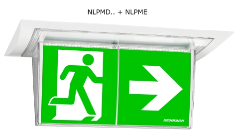 Corp de iluminat de urgență PM WirelessControl LED 8h 230V_4