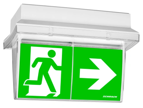 Emerg. luminaire PM selfcontrol LED 3h 230V AC ceiling TT_1