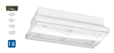 Corp de iluminat de urgență PM 6x1W ERT-LED 230V