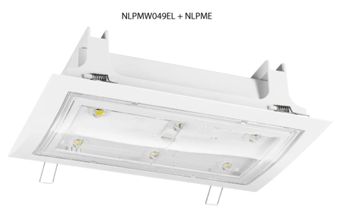 Corp de iluminat de urgență PM 6x1W ERT-LED 230V_3