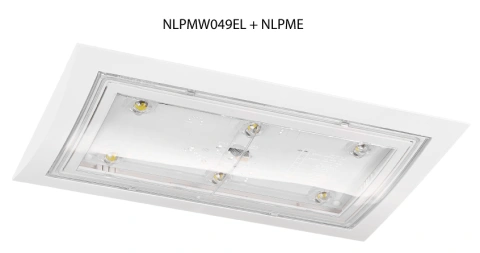 Corp de iluminat de urgență PM 6x1W ERT-LED 230V_4