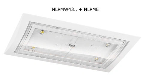 Emergency luminaire PM Autotest LED 3h 230V AC wall mounting_3
