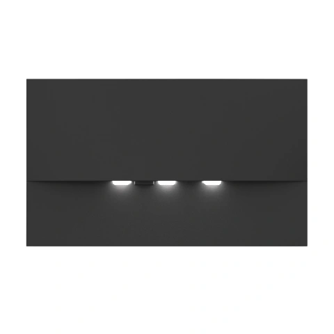 Emergency luminaire WAF anthracite 3x1W ERT-LED 3h 230V AC_1