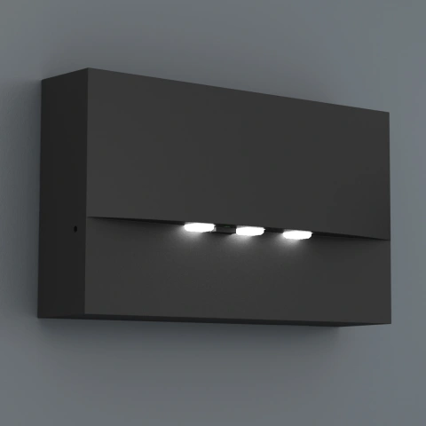 Emergency luminaire WAF anthracite 3x1W ERT-LED 3h 230V AC_4