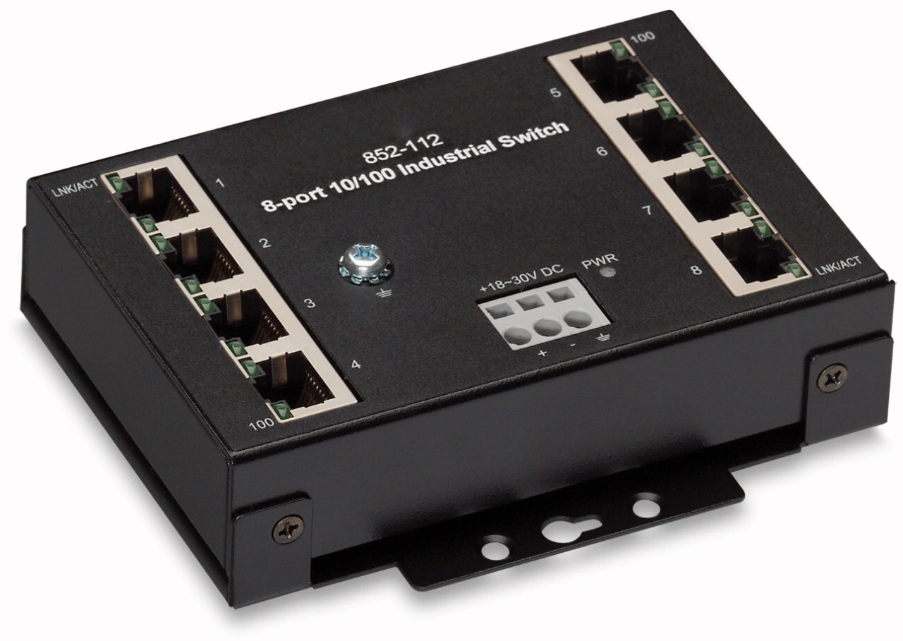 Comutator 882-112 - montare 8-Port 10 / 100BASE-TX pentru pe