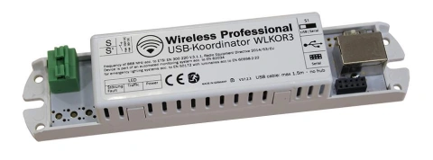 Coordinator USB to WirelessControl network