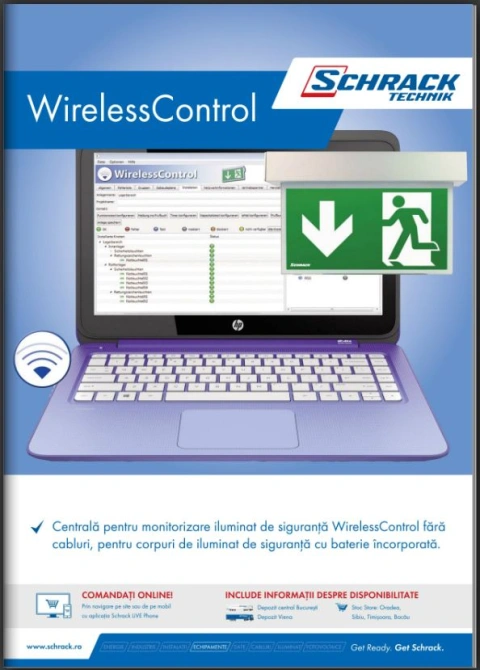 Iluminat de siguranță wireless