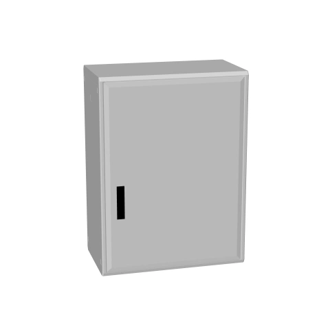 Dulap din poliester cu 1 uşă, H1000xL750xA432mm