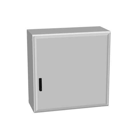 Dulap din poliester cu 1 uşă, H1000xL1000xA432mm