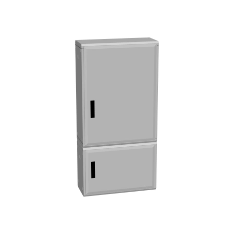 Dulap din poliester cu 2uşi, H1500x750x312mm