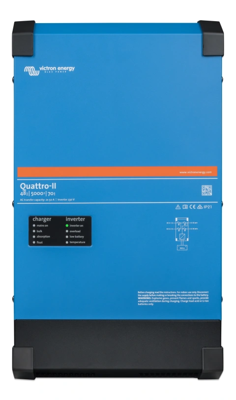 Invertor fotovoltaic Quattro-II 48/5000/70-50/50  230V