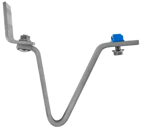 Cârlig acoperiș țiglă 8mm galvanizat gât 42-55mm fotovoltaic_2
