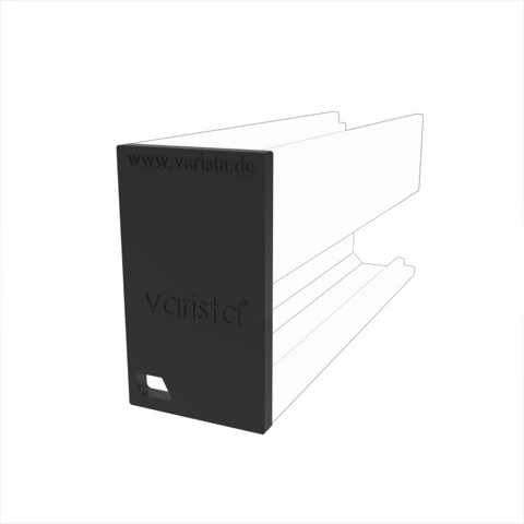 Cover cap set for varista® mounting rail 5527 PVF31125-B