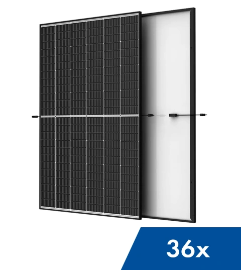 Trina Vertex NEG9R.28 450W, Sticla/Sticlă mono 1500 VDC, Pal