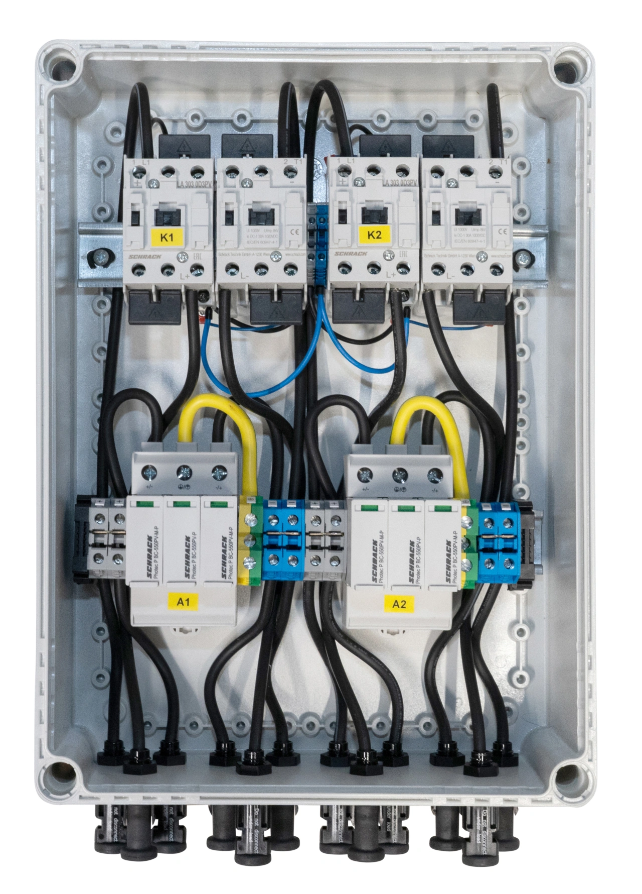 Descarcator PV-CombiBox BC Prot.+Fire, 2Mpp Tracker1000Vdc
