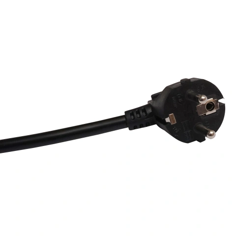 PDU 9x Schuko, 19", 1U, cablu 2m,comutator on/off negru,ALU_5