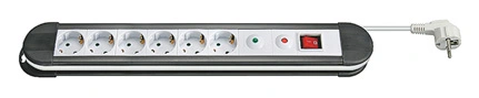 PDU cu prot.la supratens. 6 prize Schuko, 16A, cablu 1,4m