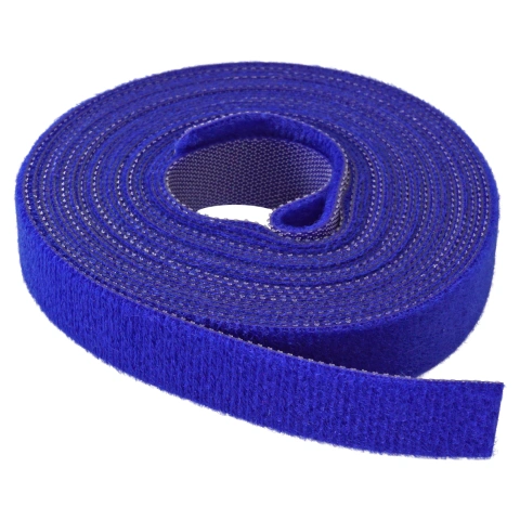 Colier velcro albastru 16mmx4m