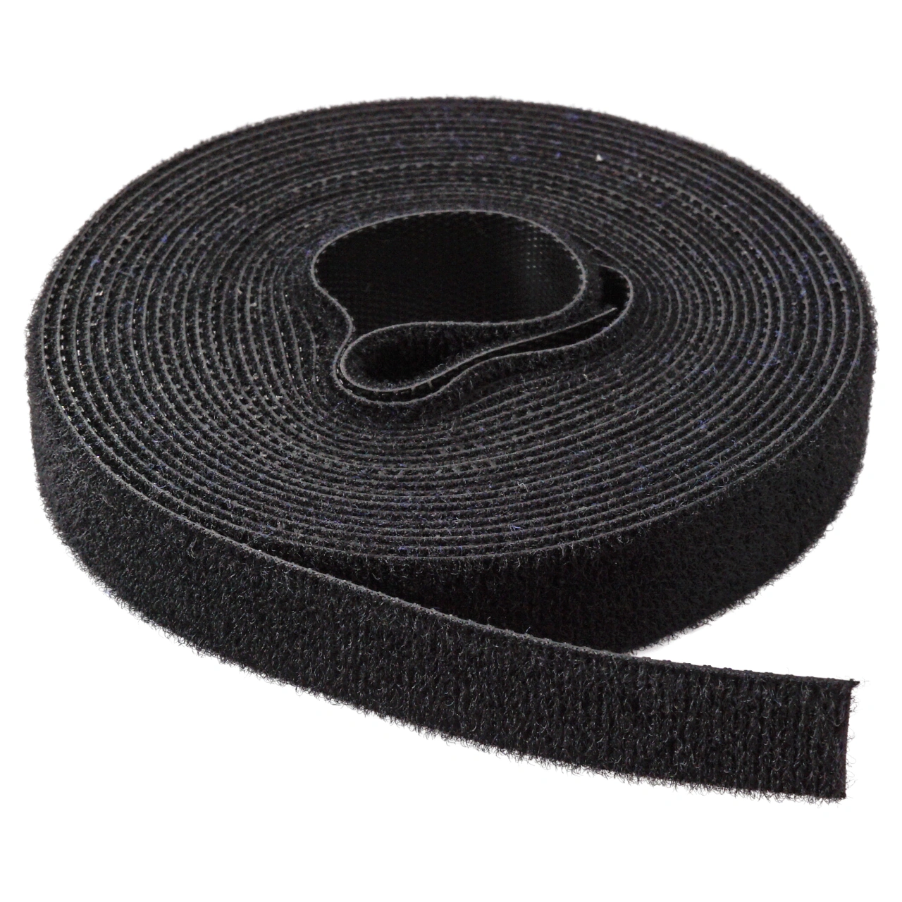 Colier velcro negru 16mmx4m