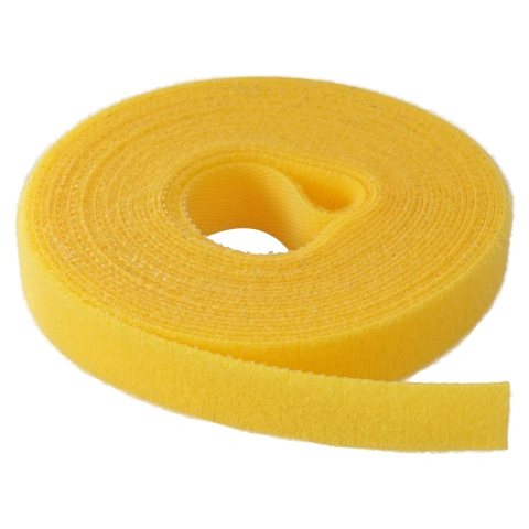 Colier velcro galben 16mmx4m
