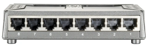 Switch 8xRJ45 10/100 silențios,f. vent.,alim. extern,Desktop_1