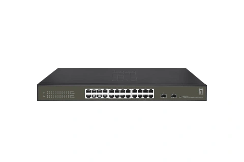 Switch Smart Lite 24xRJ45 10/100/1000 + 2xSFP, 19"