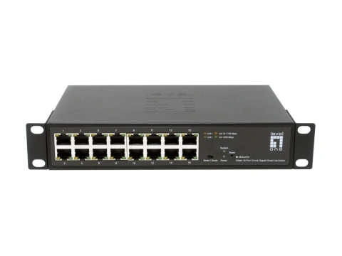 Switch Smart Lite 16xRJ45 10/100/1000, 10"_2