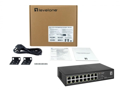 Switch Smart Lite 16xRJ45 10/100/1000, 10"_3