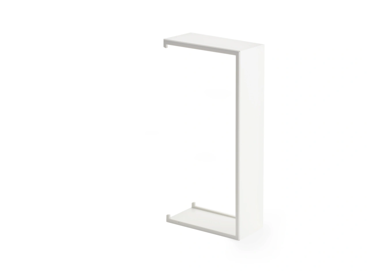 Acoperire imbinare pt.canal parapet SIGNA 70x130 RAL9010 alb
