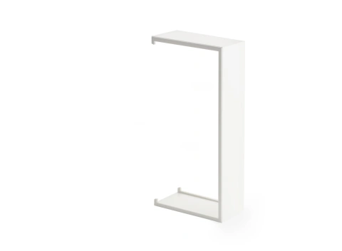 Acoperire imbinare pt.canal parapet SIGNA 70x130 RAL9010 alb