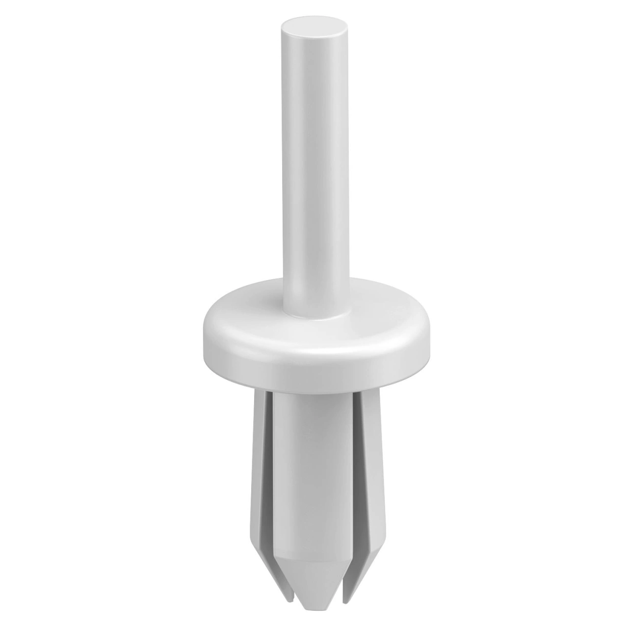 Set 100 nituri din plastic de 6,3mm, gri