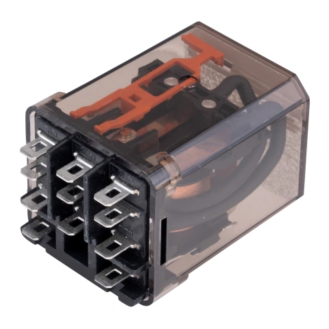 Releu de putere 3CC 24Vc.c. 16A, capac normal AMP Faston 187_3