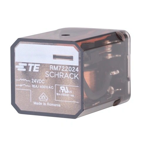 Releu de putere 3CC 24Vc.c. 16A, capac normal AMP Faston 187_7